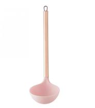 Concha de Nylon com Cabo de Aço Inox Rosé 30 cm - Lyor