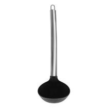 Concha de Silicone Cabo de Metal 31cm Preto