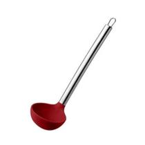 Concha De Silicone Cabo Inox Vermelha - UD071