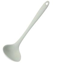 Concha de Silicone para Molho, Sopa ou Feijão Cinza 28 cm Concha de Silicone para Molho, Sopa ou Feijão Cinza 28 cm