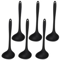 Concha De Silicone Preta Grande Kit 06 Un