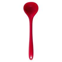 Concha de Silicone Vermelha 28 cm Resistente e Antirrisco