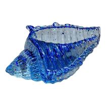 Concha Do Mar Decoração Para Pousada Praia Resina Azul 16cm Concha Do Mar Decoração Para Pousada Praia Resina Azul 16cm