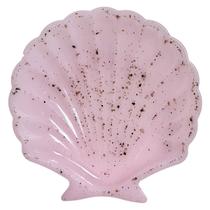 Concha Do Mar Porta Treco Ou Pendurar Rosa Claro Com Areia