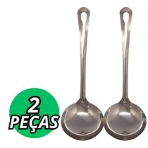 Concha Em Inox Utensilio Multiuso Para Servir Cozinha Buffet Self Service