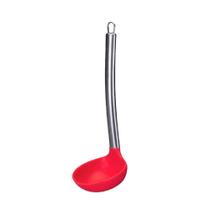Concha em Silicone com Cabo Aço Inox 30m Vermelha Art House