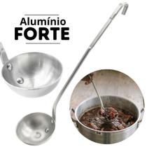 Concha Industrial N10 42 cm Alumínio Forte de Feijão para Caldeirão