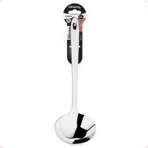 Concha Inox 28,5 cm Premium Cozinha Feijão Restaurante Sopa