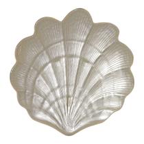 Concha Marinha Decorativa de Vidro Pearl Amendoa 30cm Concha Marinha Decorativa de Vidro Pearl Amendoa 30cm