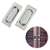 Concha Media Ferro Embutir Cromada Uniao Mudial