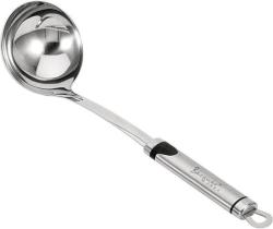 Concha P/Molho Curve Design Em Aco Inox 8x6x29cm Bergner