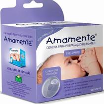 Concha P/ Preparação De Mamilo Pré-parto 2 Unid. Amamente
