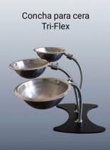 Concha Para Cera TriFlex Protese Dental Dentaria Mac Dental