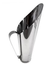 Concha para cereais 150gr inox 15cm concha medidor de grão