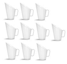 Concha Para Cereais Plastica 100 Ml - Kit 10 Peças (12x8cm)