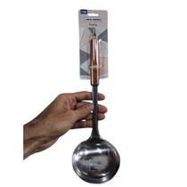 Concha para Feijão , Caldos , Sopas e Molhos - Inox Gold Rose Concha para Feijão , Caldos , Sopas e Molhos - Inox Gold Rose