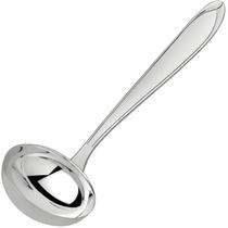 Concha Para Feijão Servir Caldo Aço Inox Tramontina Laguna Calda Buffet Restaurante Sopa ensopados cremes Colher Funda Liquido casa restaurante