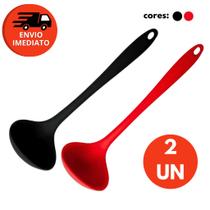 Concha Para Feijão Sopa Caldo Silicone Maciço 28,5cm Grande Resistente Cozinha Restaurante