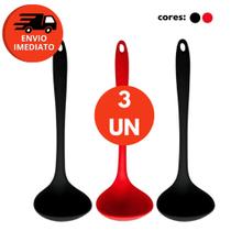 Concha Para Feijão Sopa Caldo Silicone Maciço 28,5cm Grande Resistente Cozinha Restaurante