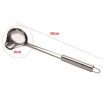 Concha para Molho 30cm em Aço Inox Molheira com Bico - Cozinha