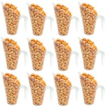 Concha Plástica para Cereais 300ml Kit 12 unidades 13x10cm