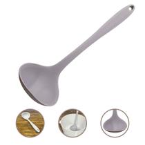 Concha Silicone 29Cm Premium Resistente Feijão Caldos - Grey