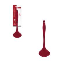 Concha silicone cabo madeira madie kitchen vermelho scarlet