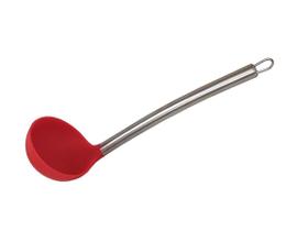 Concha Silicone Vermelha Cabo Inox - Mimo