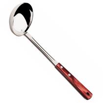 Concha Terrina em Aço Tramontina Inox Cabo Polywood Concha Terrina em Aço Tramontina Inox Cabo Polywood