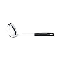 Concha terrina inox 28,5cm asti cabo preto brinox Concha terrina inox 28,5cm asti cabo preto brinox