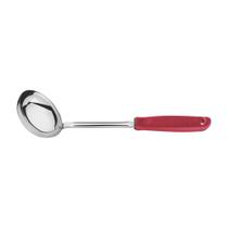 Concha Tramontina Utilitá Em Aço Inox Com Cabo De Polipropileno Vermelho Tramontina Concha Tramontina Utilitá Em Aço Inox Com Cabo De Polipropileno Vermelho Tramontina