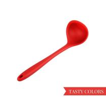 Concha vermelha em silicone infinite para feijao molho