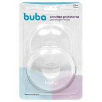 Conchas Protetoras Amamentação - Base De Silicone Macio Buba