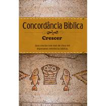 Concordância Bíblica Crescer Capa Dura - Estampa Única - Geográfica