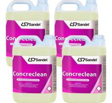 CONCRECLEAN CAIXA 4 UNIDADES 5 Litros - SANDET CONCRECLEAN CAIXA 4 UNIDADES 5 Litros - SANDET