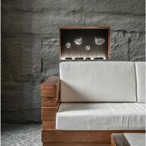 Concreto De Pedra Artificial Duravel Revestimento 1,20x0,60 Lar Sala Cozinha Banheiro Cabeceira Rustico Sufisticado Luxo
