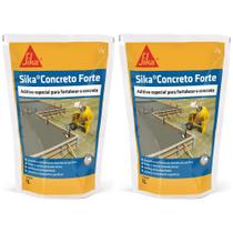 Concreto Forte 1 Litro Sika Aditivo Plastificante 2 Unidades