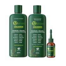 Cond + Hidratante 500ml + Loção 60ml Tonificante 12 Ervas Cond + Hidratante 500ml + Loção 60ml Tonificante 12 Ervas