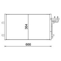 Condensador A/C - Focus Cmax 2002 A 2006 - Ac 374 000S Condensador A/C - Focus Cmax 2002 A 2006 - Ac 374 000S