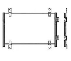 Condensador ar boxer ducato jumper 1994 a 2010 6455cg valeo