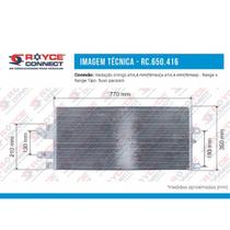 Condensador Caminhao SC 2012 Em Diante Modelo P Fluxo Paralelo Oem-2014389