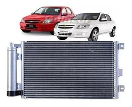 Condensador Chevrolet Celta Prisma 2007 A 2015 Ar Com Filtro