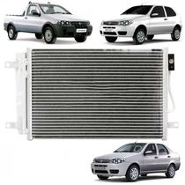 Condensador Palio 1.0/1.4 08 Em Diante/doblo Etorq 09 Até 18