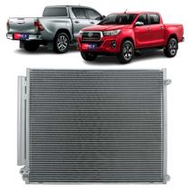 Condensador Toyota Hilux SW4 2016 2017 2018 2019 2020 2021 2022 Ar Condicionado