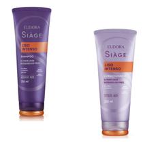 Condicionador 200 ml + Shampoo Eudora Liso Intenso 250ml