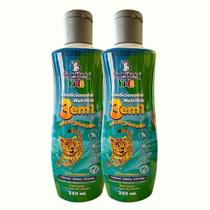 CONDICIONADOR 3 EM 1 ONÇA PINTADA KIDS 250 ml Hipoalergênico, Não Irrita os Olhos