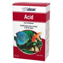 Condicionador Água Labcon Peixes Acid - Acidificante para corrigir o ph ( acidez ) da água da aquário 15ml