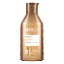 Condicionador All Soft 300ml Redken para cabelos secos e opacos hidratação maciez brilho e fácil de pentear