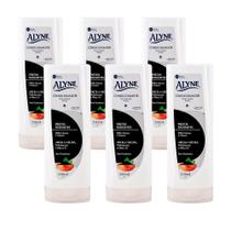 Condicionador Alyne Pretos Argila Negra Poliminerais Filtro UV Sem Parabenos 350ml (Kit com 6)