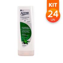 Condicionador Alyne Reconstrução E Fortalecimento Babosa Sem Sal e Sem Parabenos 350ml (Kit com 24)